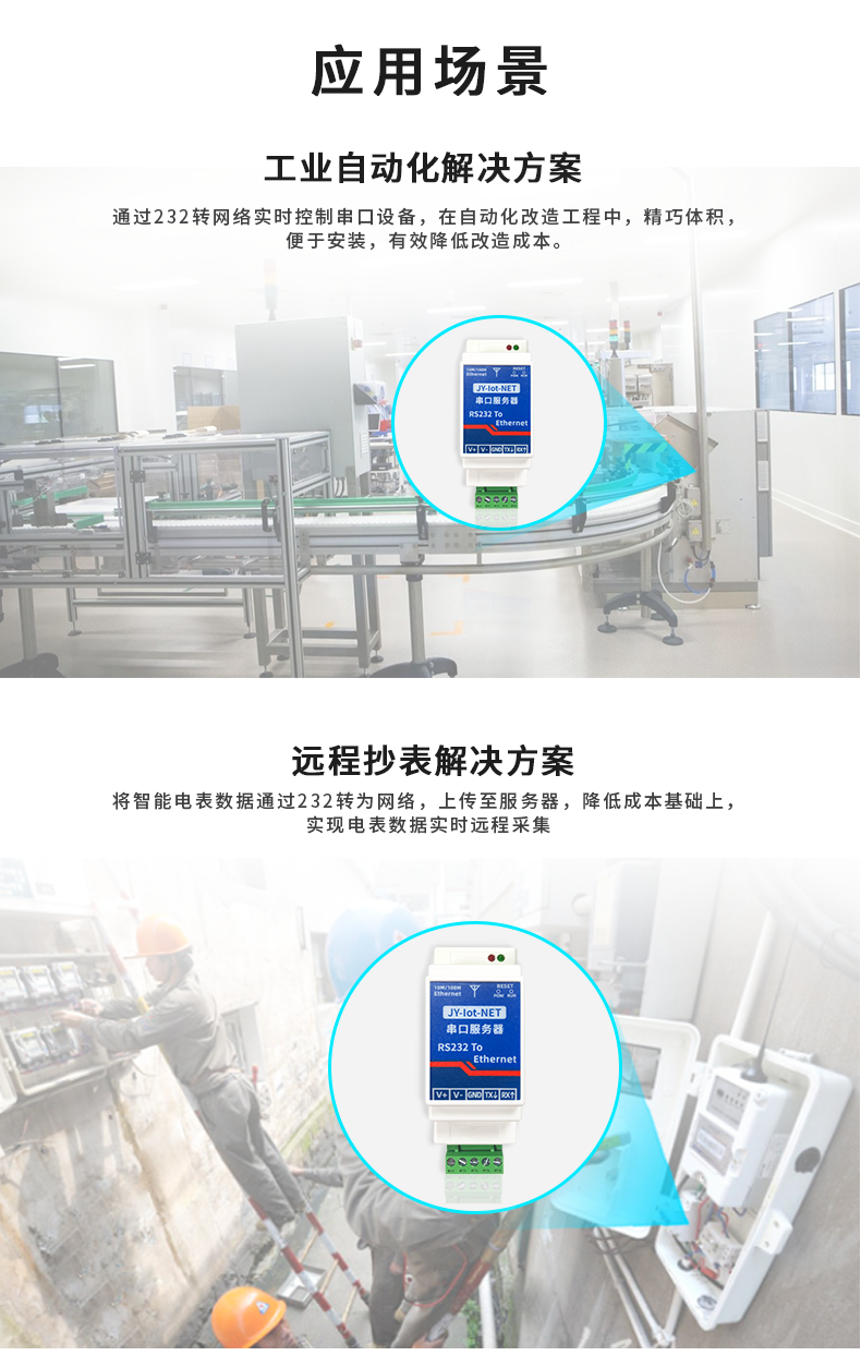 串口服務器應用場景