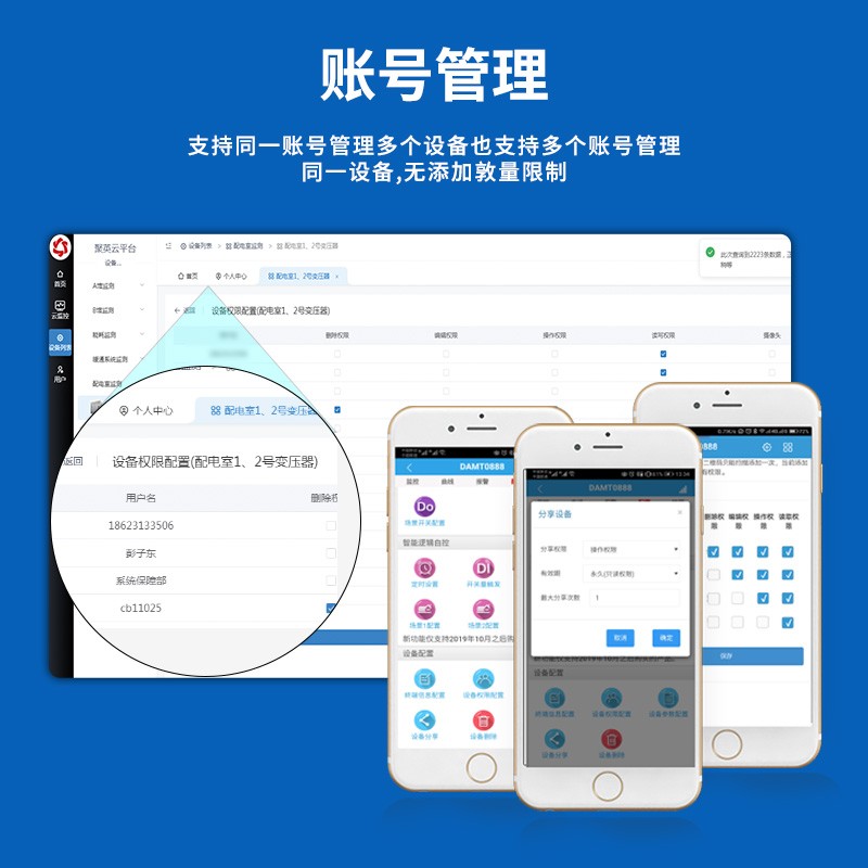 多賬號管理 多賬號管理