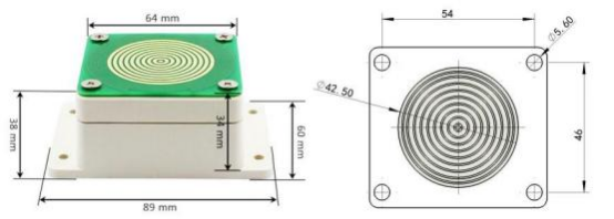 聚英雨雪傳感器安裝尺寸