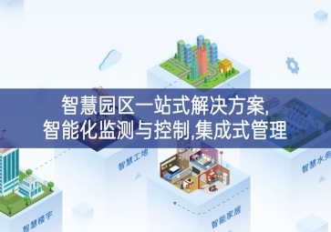 「智慧園區」智慧園區一站式解決方案,智能化監測控制,集成式管理
