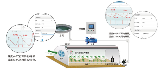 薄膜連棟溫室大棚監控系統 薄膜連棟溫室大棚監控系統